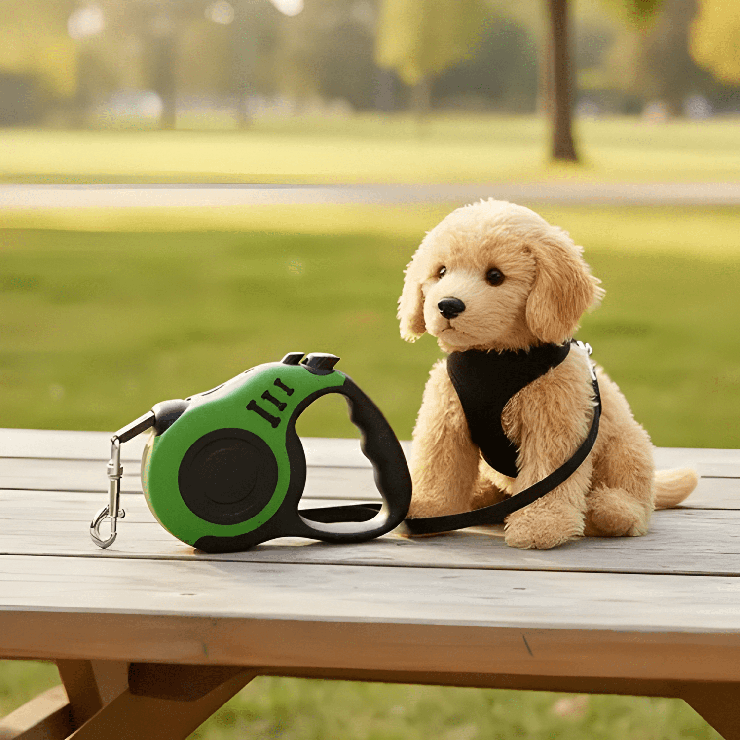 Correa retractil perro 3m correas arnés para perro-2