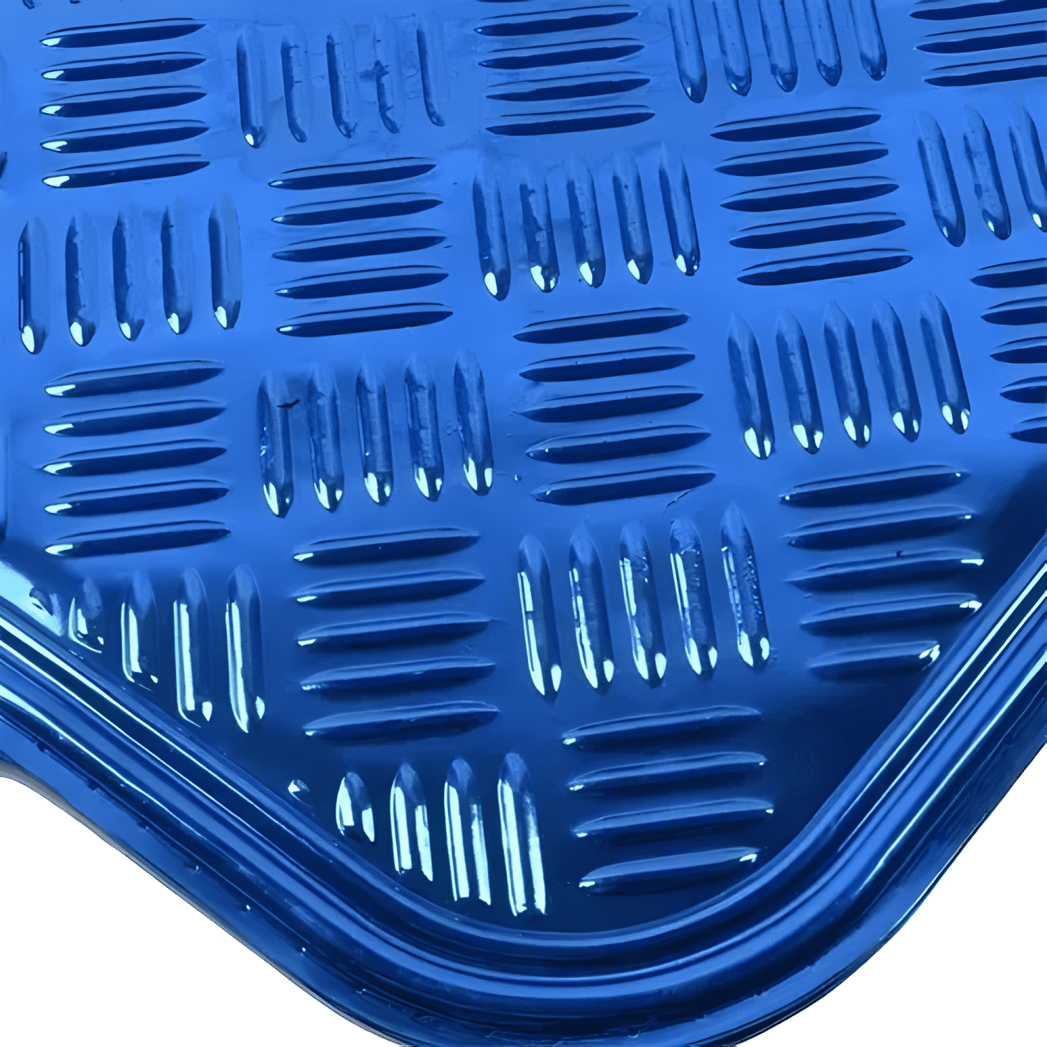 Alfombra Cubre Piso Metálico Colores Set 4pcs Auto Tuning-3