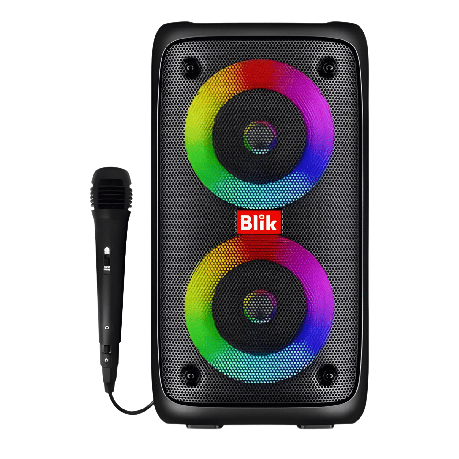 Parlante karaoke voice3 bluetooth con micrófono Negro #1-0