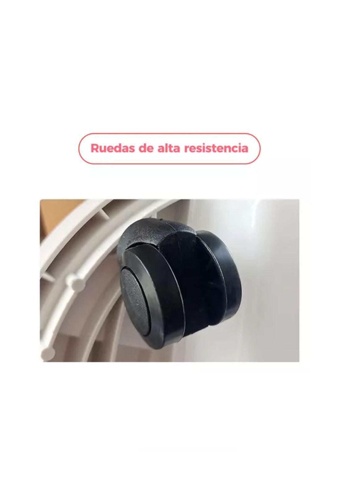 Porta Maceta Base Móvil con Ruedas y Bandeja Drenaje 30cm x 3-3
