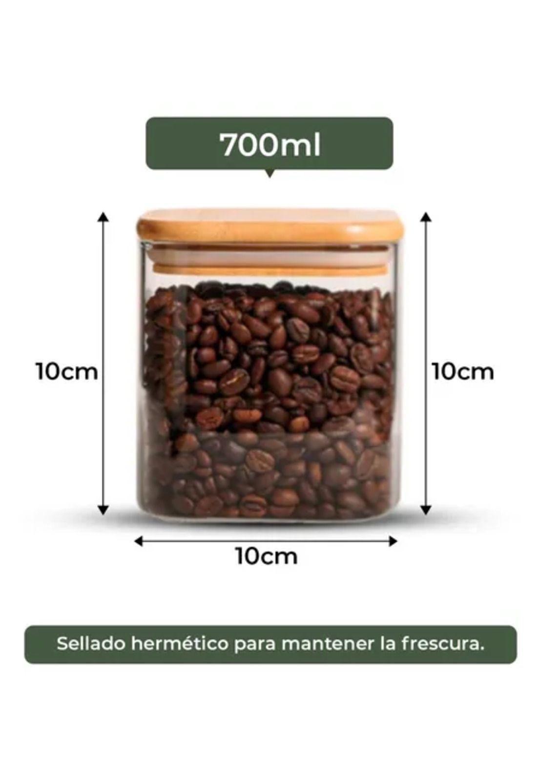 Organizador para refrigerador, set de 3 contenedores con tapa-7