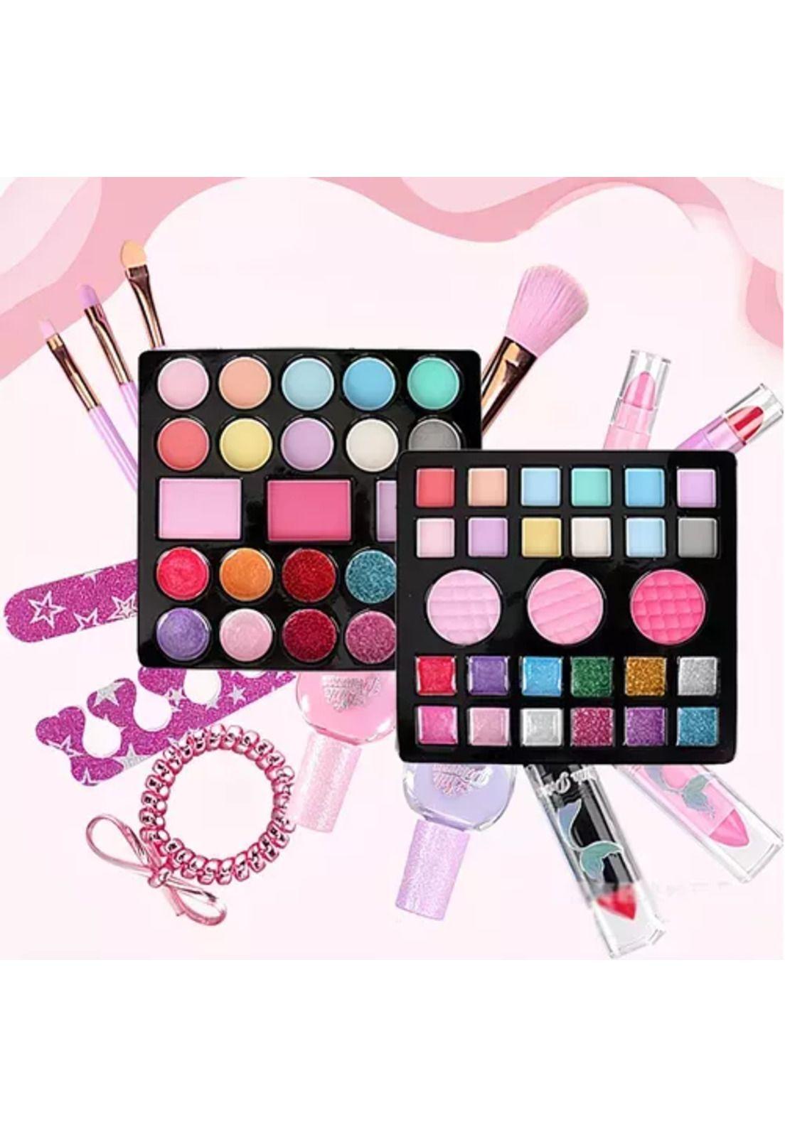 Kit de juguetes de maquillaje para niños, ideal para Navidad y cumpleaños-1