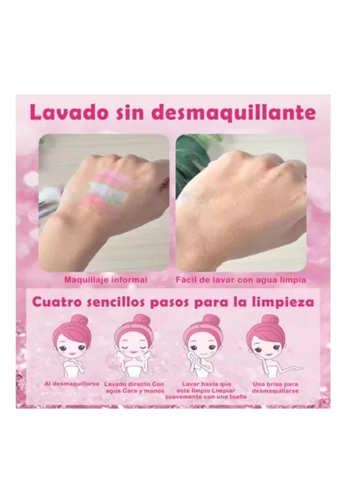 Kit de juguetes de maquillaje para niños, ideal para Navidad y cumpleaños-4