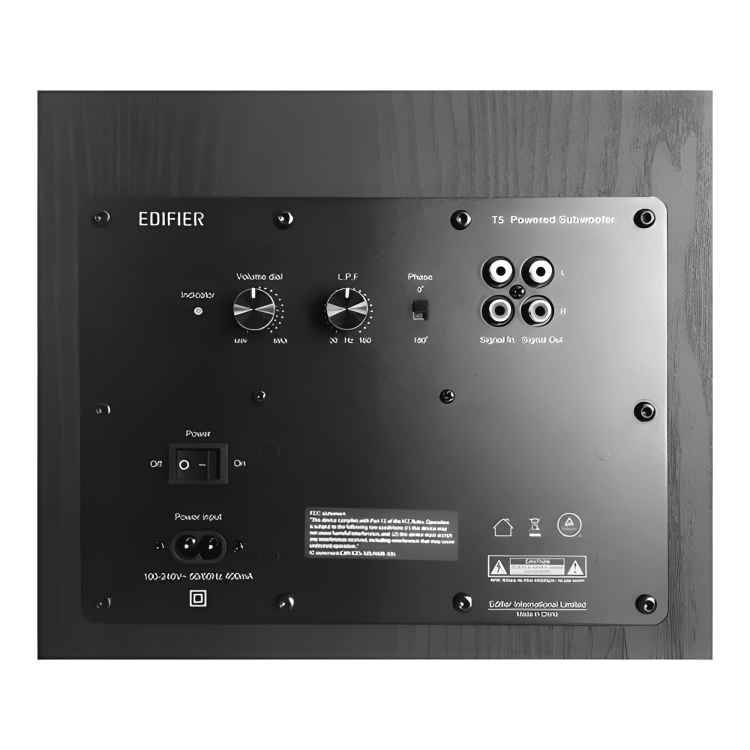Parlante subwoofer 70w rms de 8 pulgadas bass reflex-1