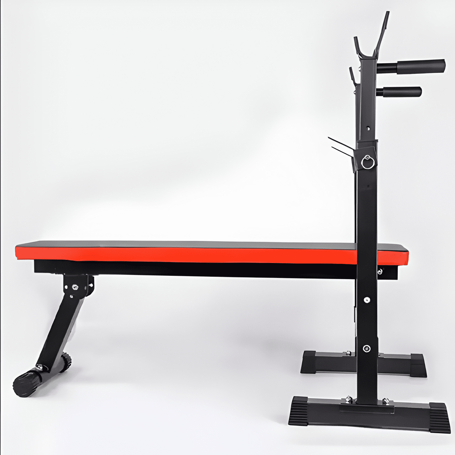 Banco abdominal multifuncional reclinable y plegable-3
