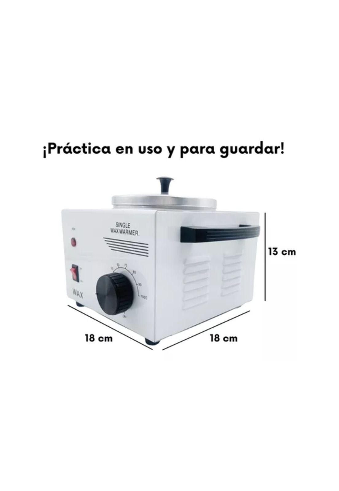 Olla depilatoria profesional 500g metálica 032018-3