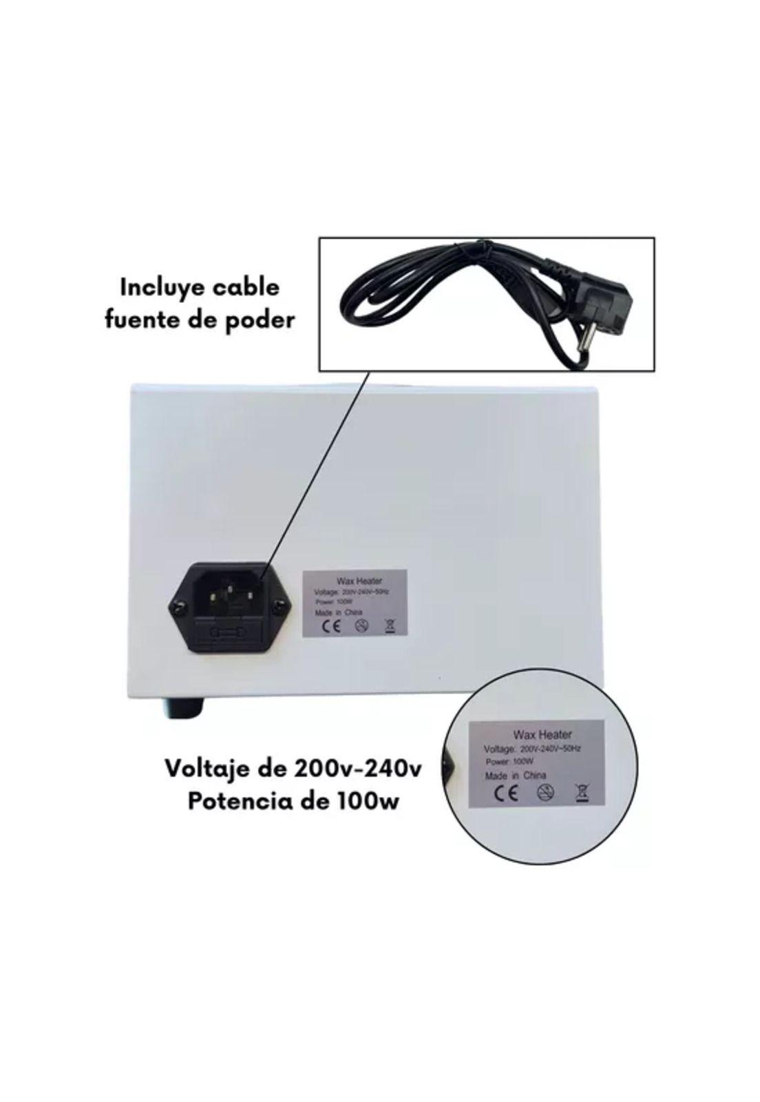 Olla depilatoria profesional 500g metálica 032018-5