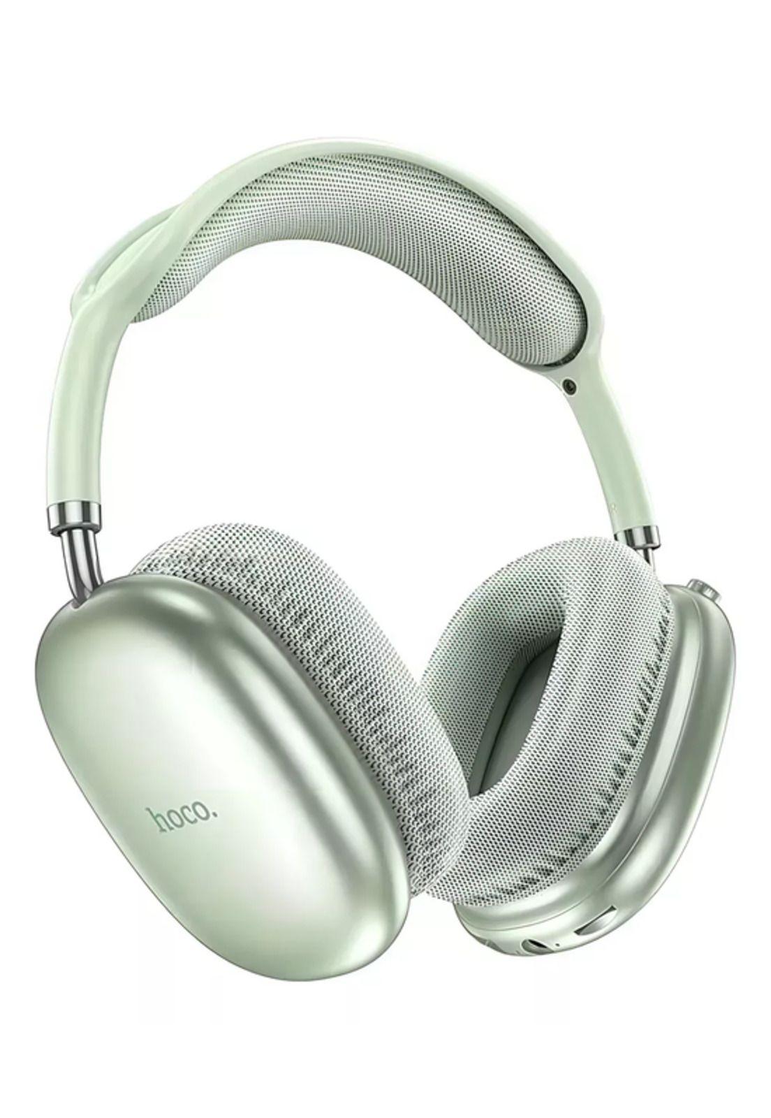 Audífonos bluetooth marca Hoco modelo W35 Air Triumph over ear verde-0