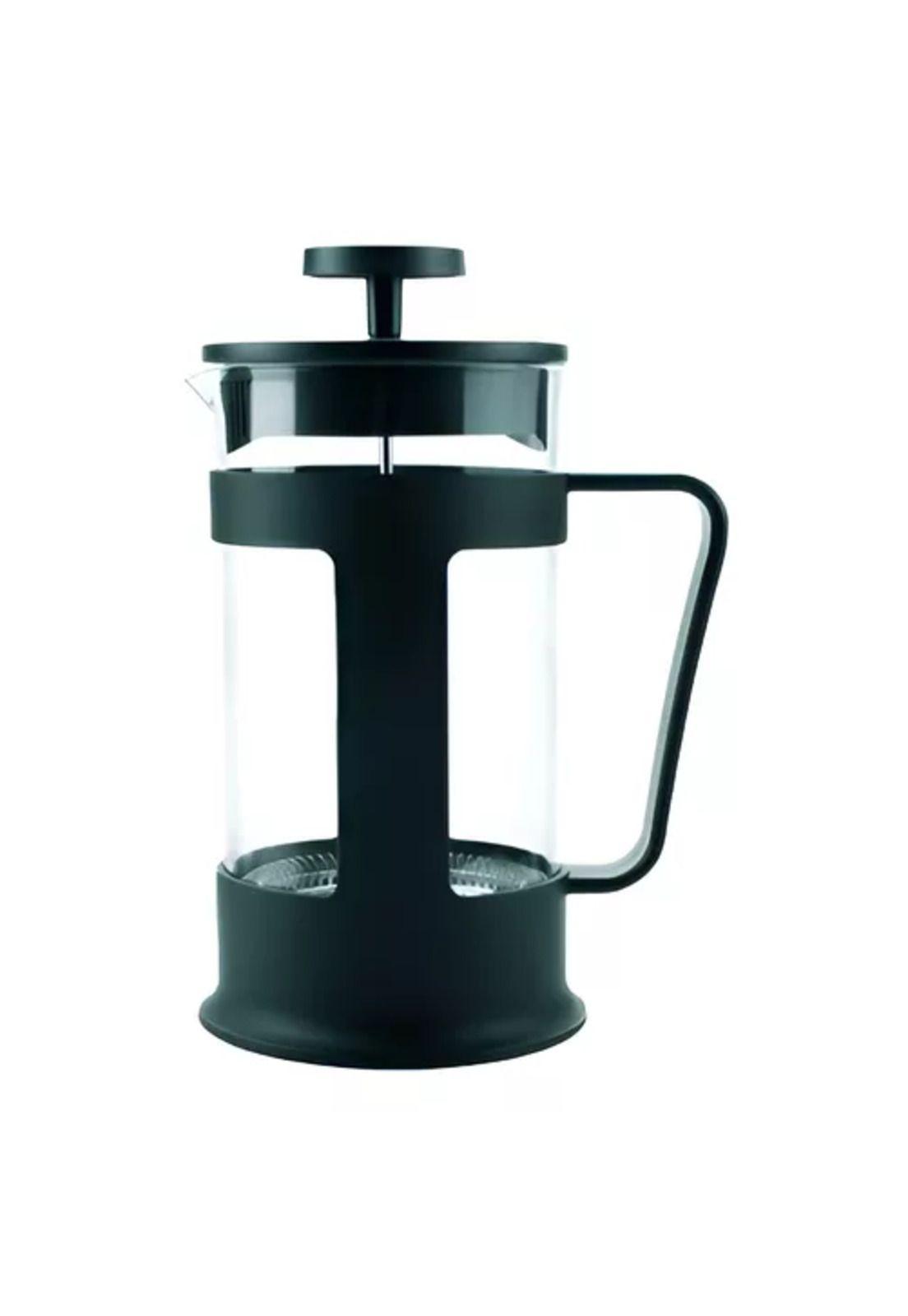 Cafetera prensa francesa manual de café, 600 ml, color negro-4