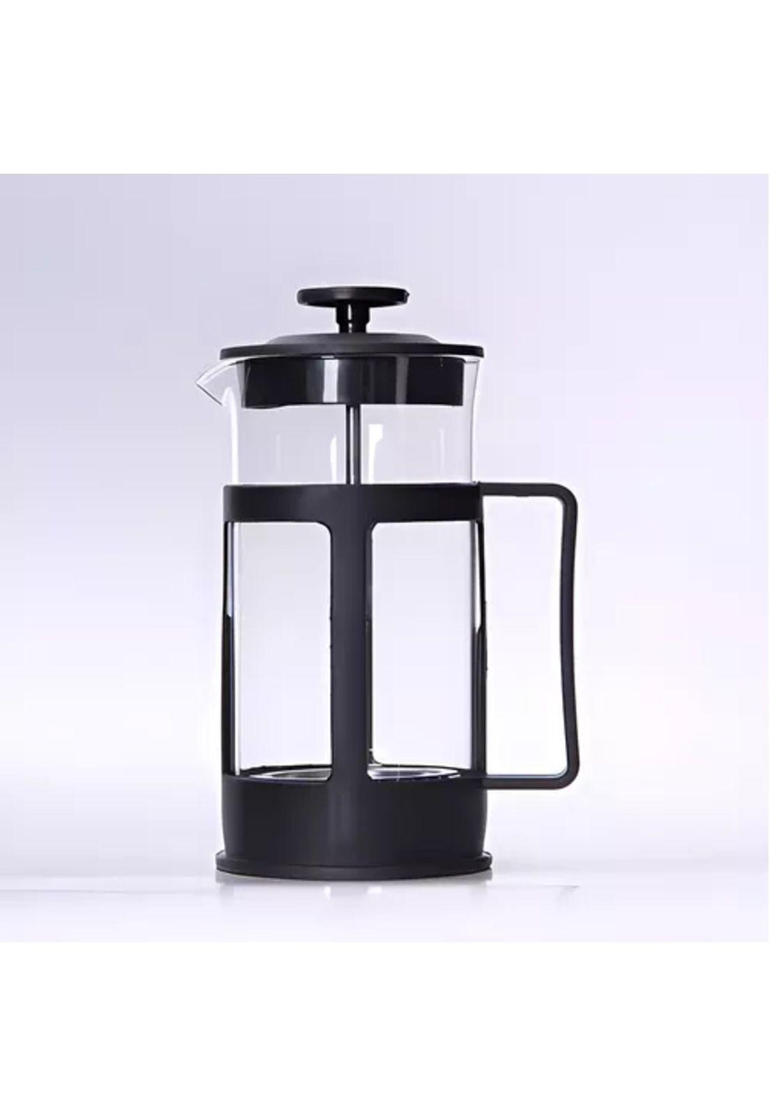 Cafetera prensa francesa manual de café, 600 ml, color negro-6