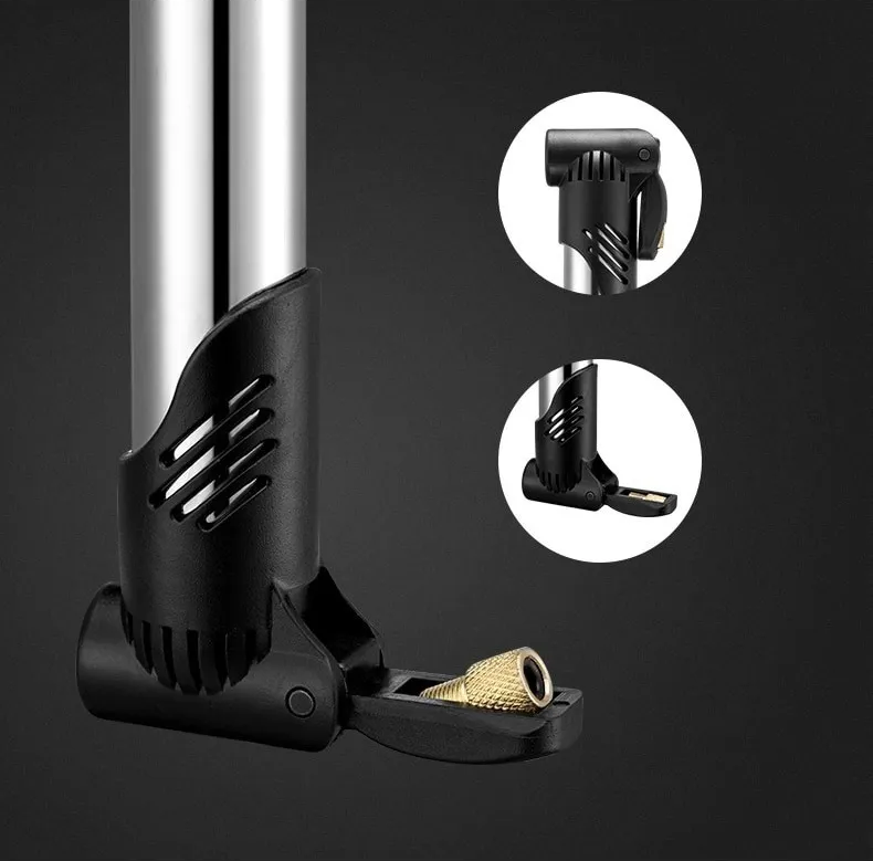 Bombín Bicicleta Rockbros Inflador Portátil Mtb Ruta 100 Psi-2