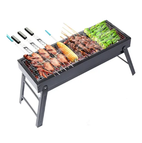 Parrilla Parrillera Para Asado Plegable Portatil-4