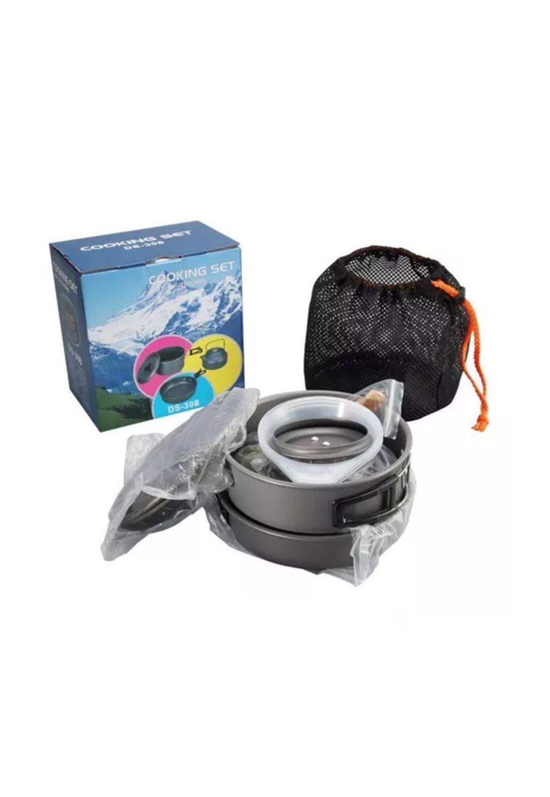 Ollas outdoor camping cocinilla color gris-3