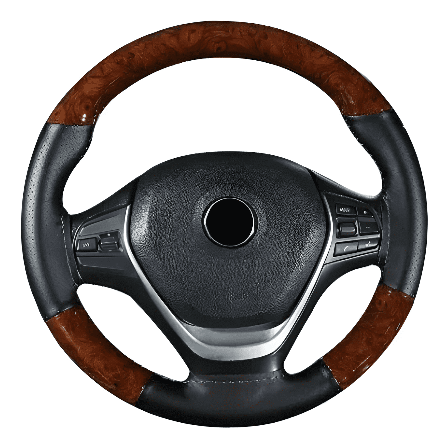 Funda Cubre Volante Cosido Antirresbalante para Auto Luxury-4
