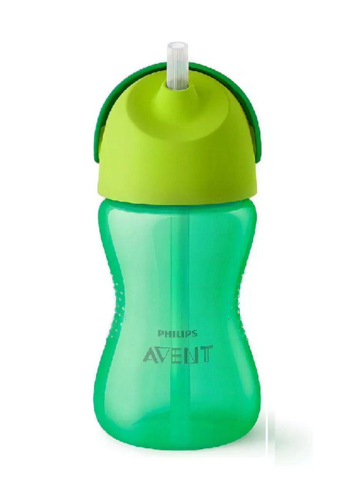 Vaso 300 ml sorbete tapa +12M anti derrame, color verde-0