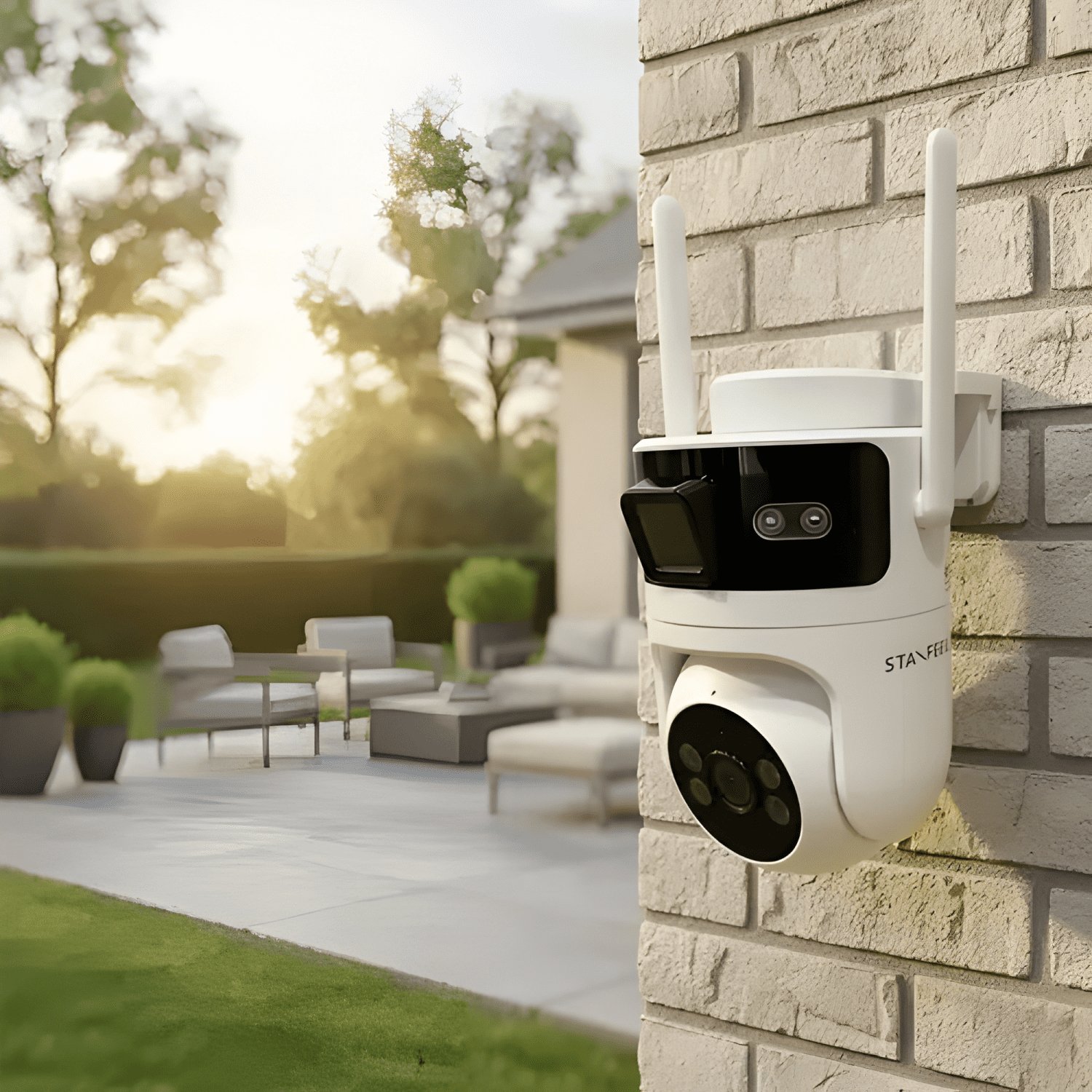 Cámara Exterior Wifi Stanfeel St66 Dual 2k para App Tuya-4