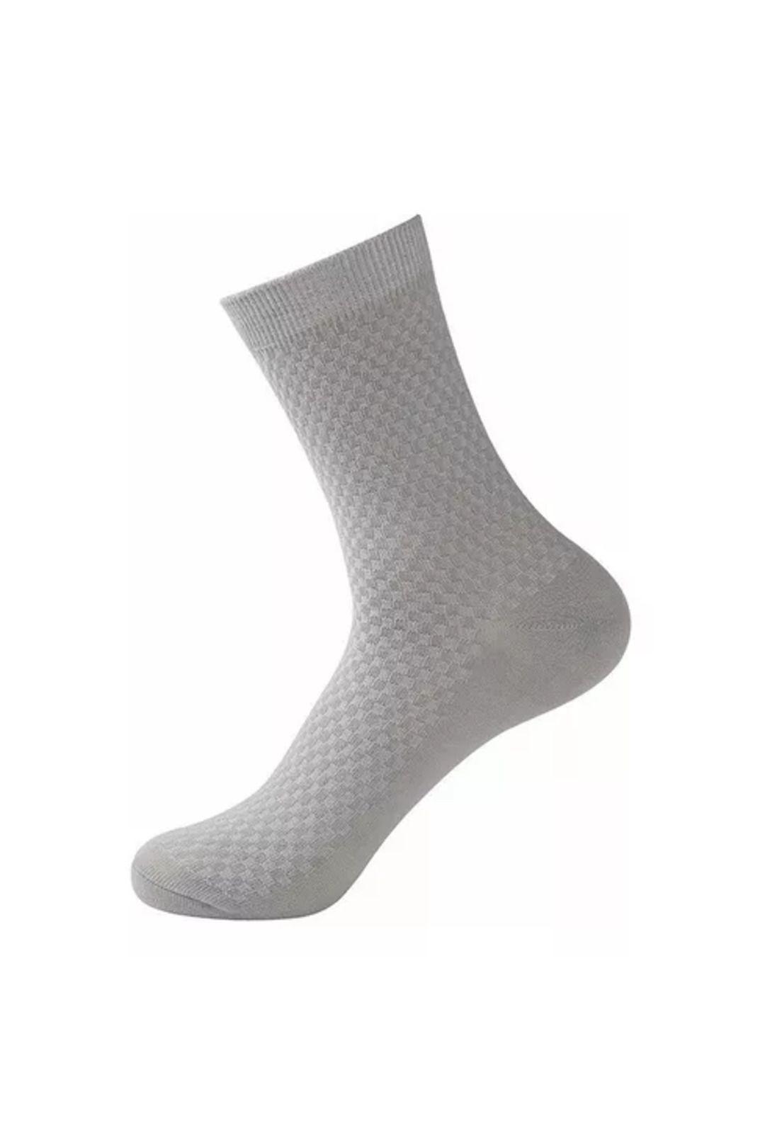 Calcetas deportivas para hombre, 100% algodón, pack de 10 pares, color negro-4