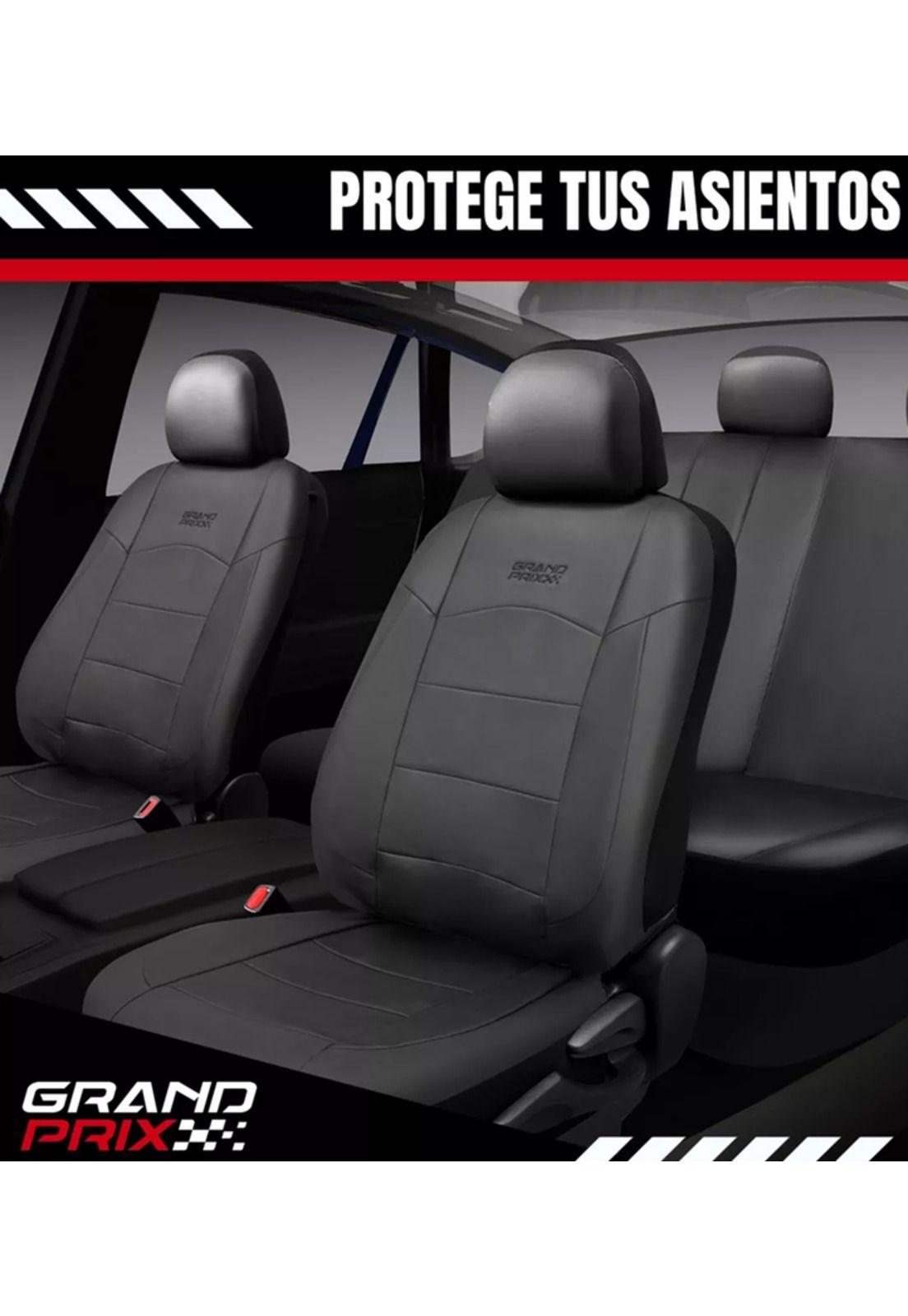 Funda cubre asiento para auto universal ecocuero Grand Prix-2
