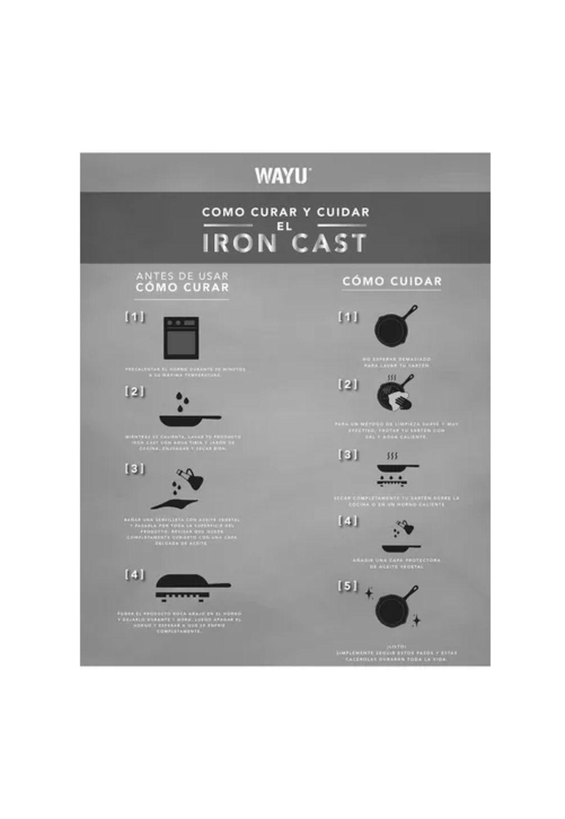 Plancha Wayu Iron Cast-4