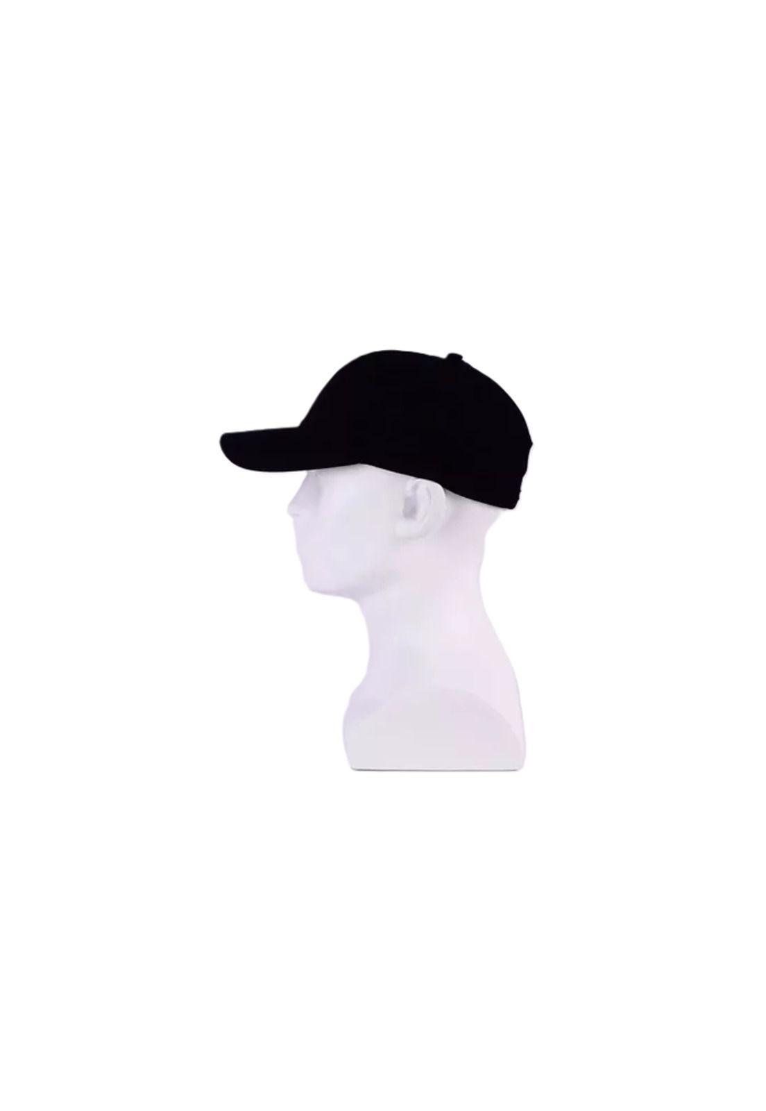 Gorro Jockey Básico Unisex Negro-2