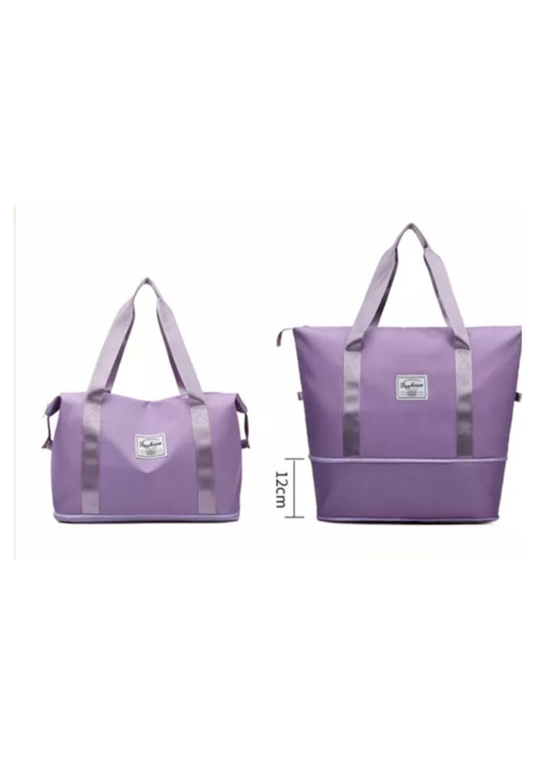 Bolsa de gran capacidad para viajes, hombres y mujeres, deportes, color rosa-2