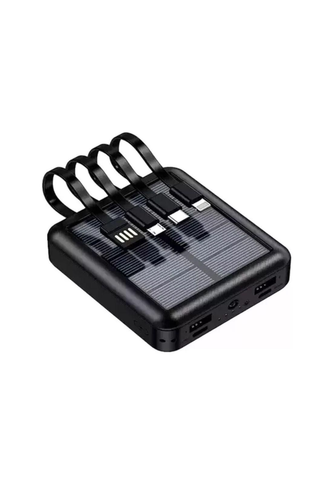 Bateria Portatil Externa 20.000 Mah 2 Usb Solar Powerbank Color 10.000ah-2