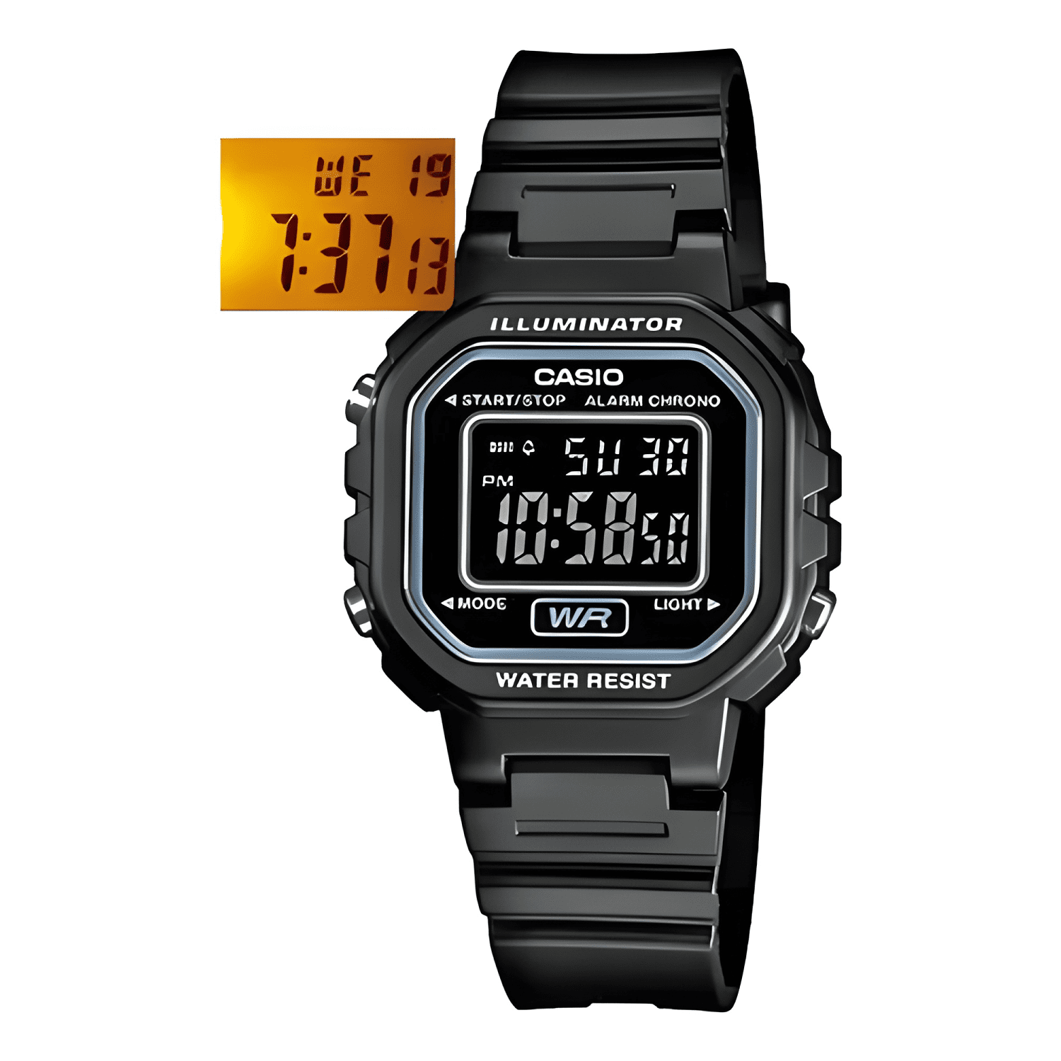 Reloj mujer casio la-20wh-1a digital Negro #2-2