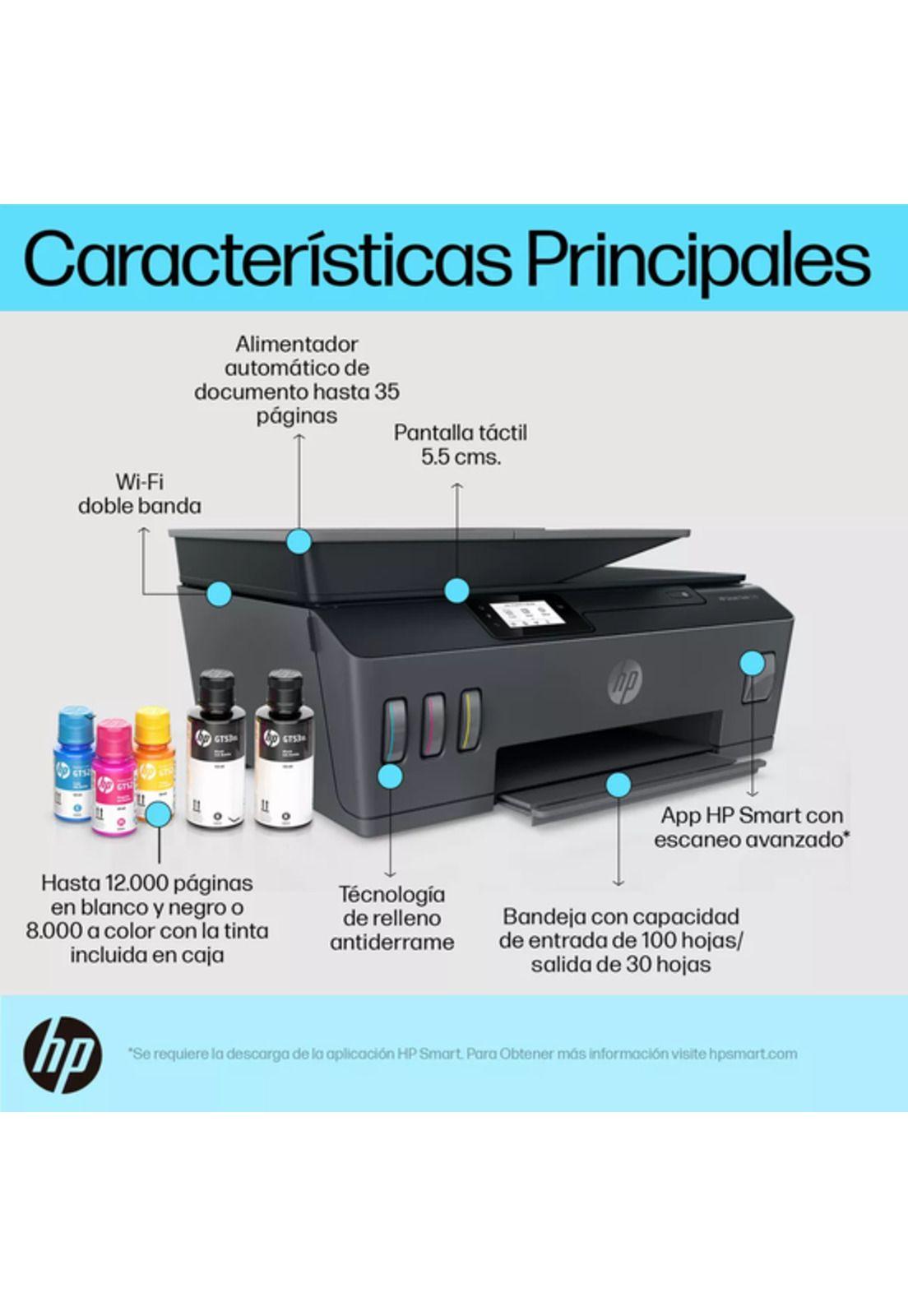 Impresora multifunción a color HP Smart Tank 530 tinta continua con wifi-3
