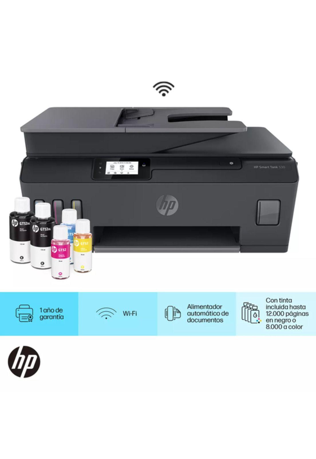 Impresora multifunción a color HP Smart Tank 530 tinta continua con wifi-5