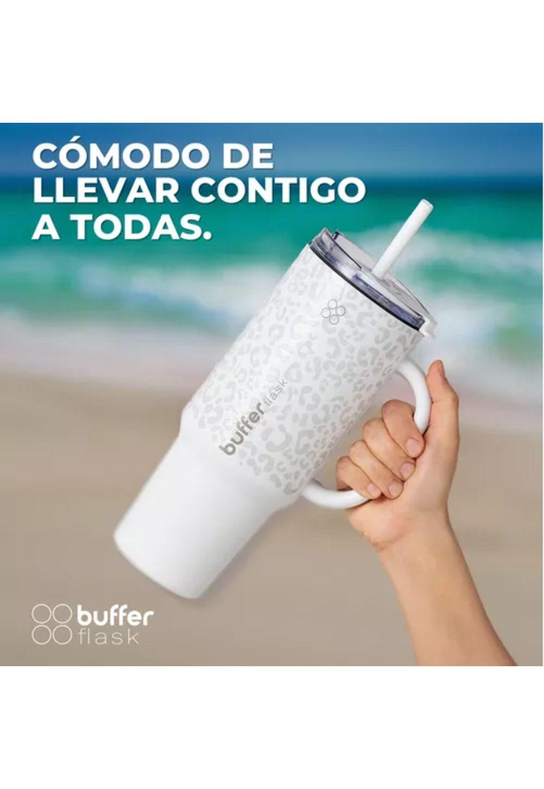 Vaso térmico mug Buffer, 1.2 L, acero inoxidable, frío y calor-2