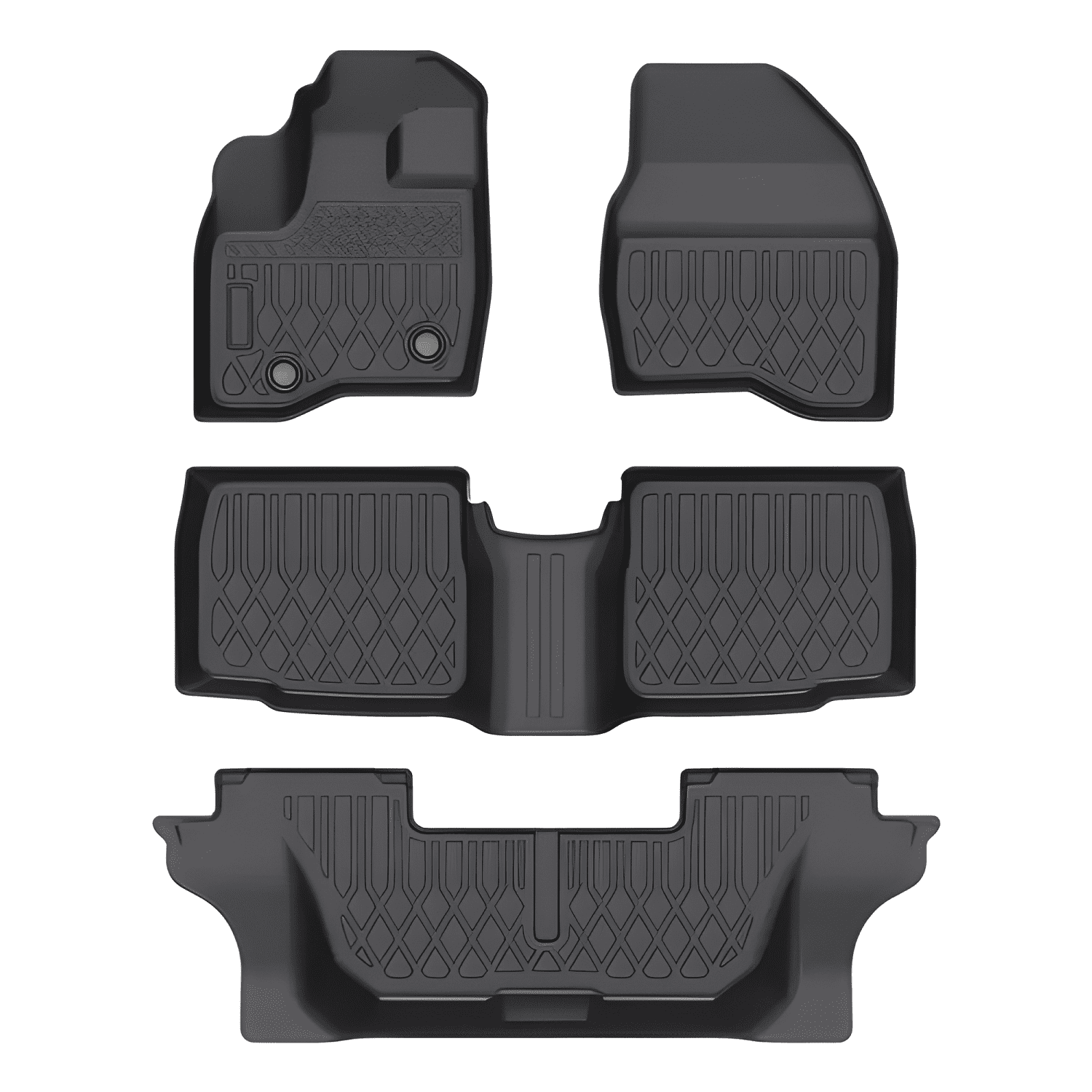 Pisos rígidos Calce Perfecto 4 Pza. Ford Explorer 2011-2014-0