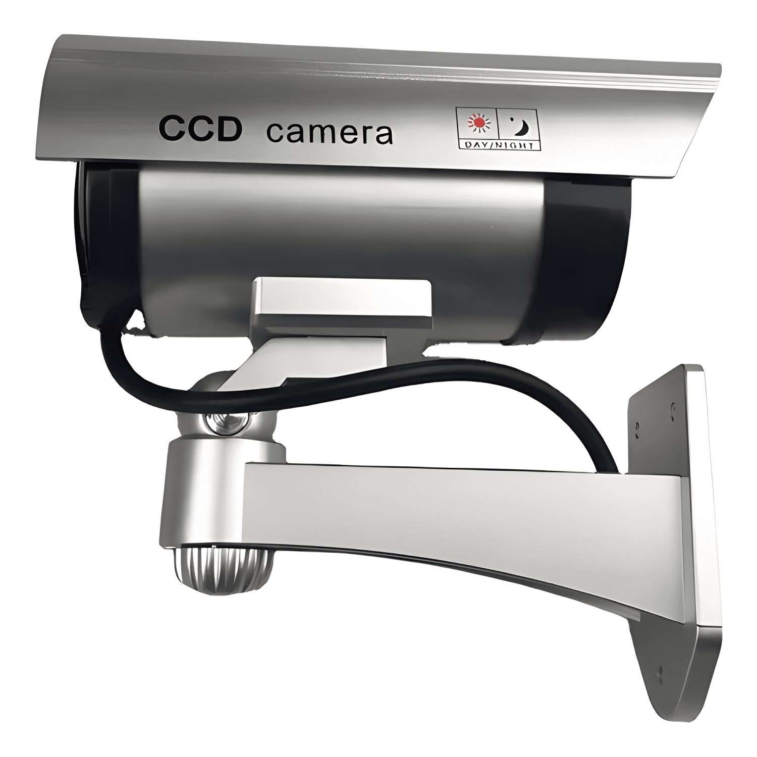 Cámara Falsa Domo CCD LED Simulación Seguridad 12cm X Rojo-4