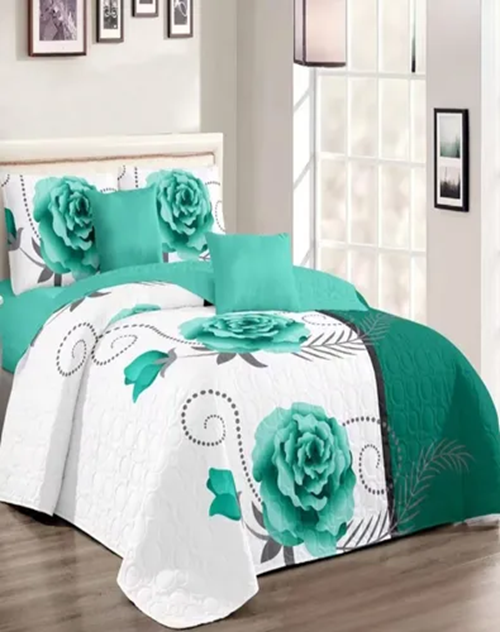 cubrecama quilt 2 plazas primavera verano diseño a-1