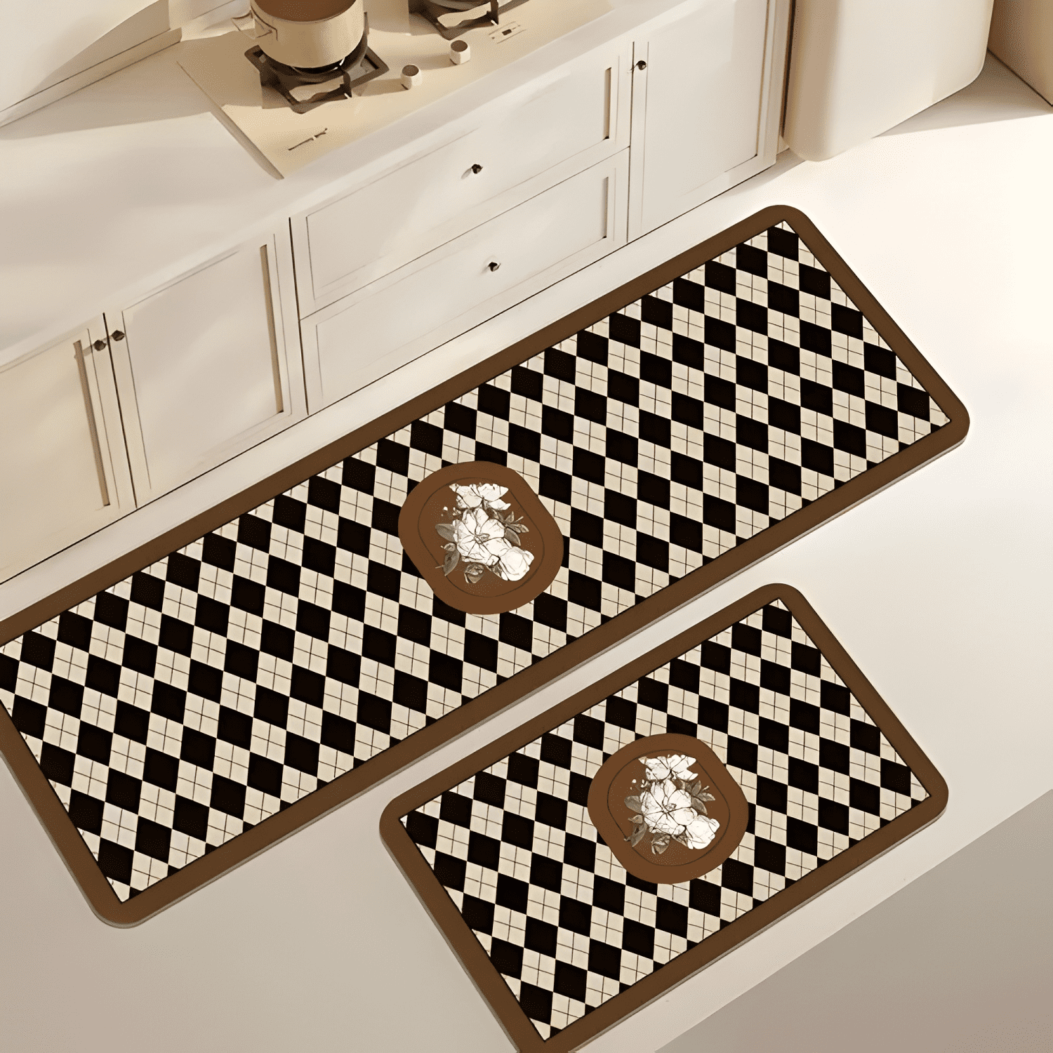 Alfombras Goma Tapete De Baño Cocina Antideslizante-1