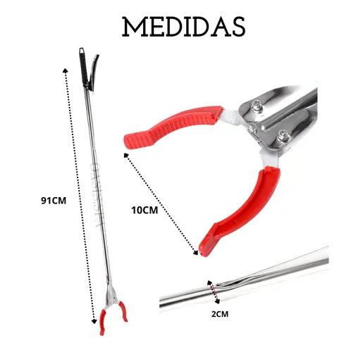 Pinza Garra Alcanzador Largo para Objetos-1