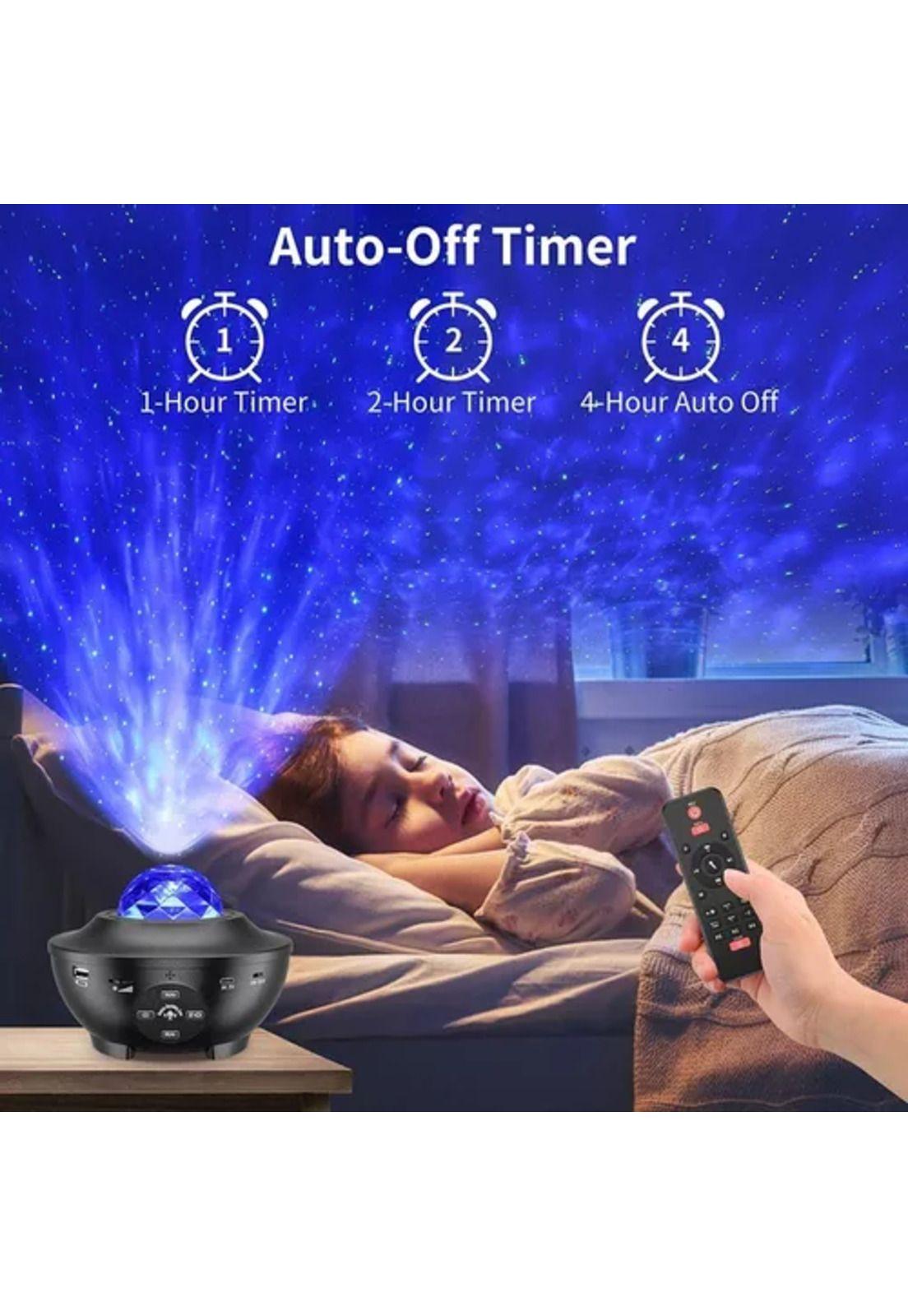 Proyector de galaxia, estrellas LED y sonido Bluetooth-5