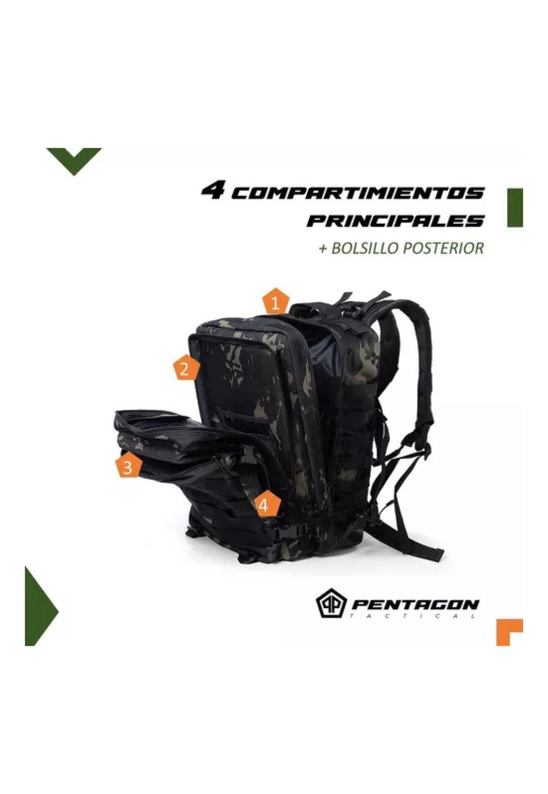 Mochila táctica militar impermeable color camuflado-2