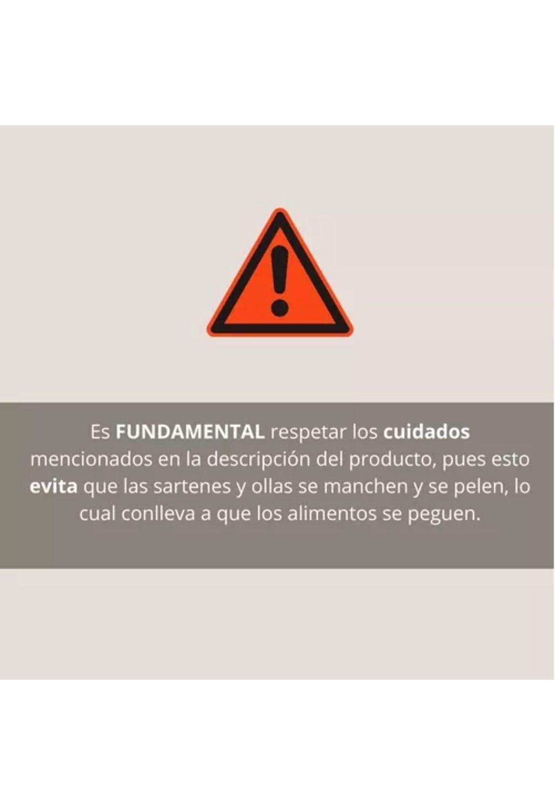 Batería de cocina de 10 piezas, antiadherente, cerámica marmolada-7