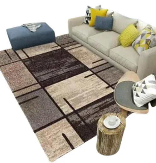 Alfombra Antideslizante Lisa 150x200cm Diseño 3D Living-1