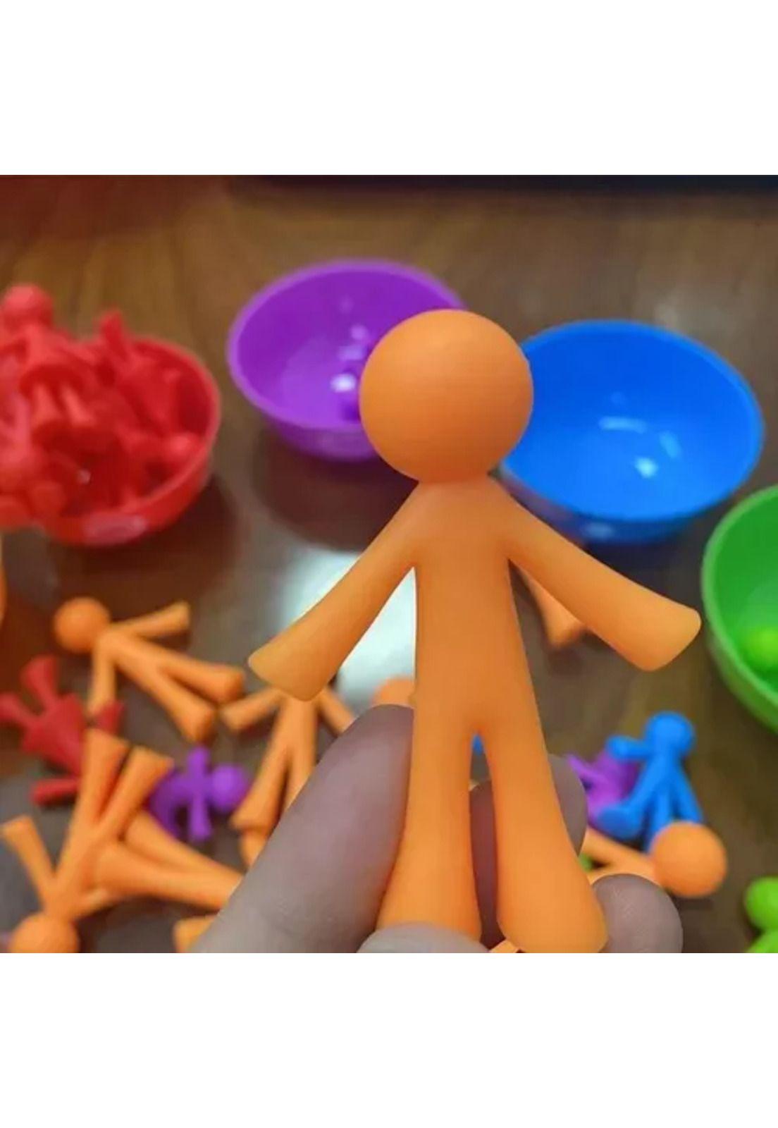 Juego didáctico para niños, juguete educativo, aprender colores-4