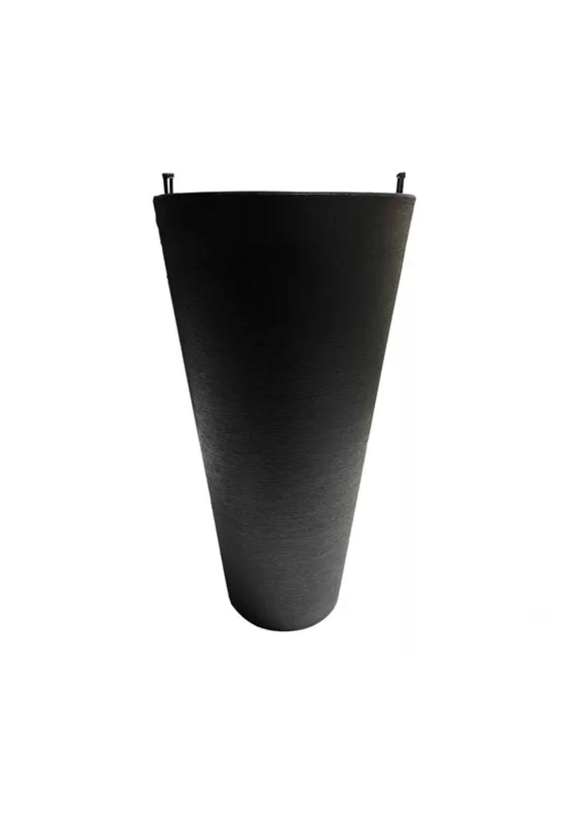 Macetero Grafiato Cónico de Plástico 74cm Kd9954-3
