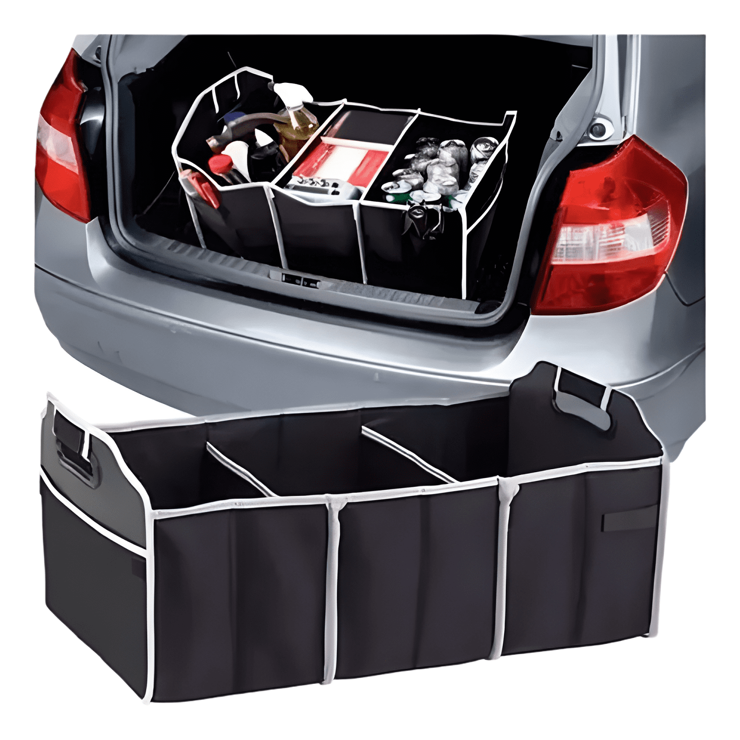 Organizador Auto Caja Bolso Plegable Maletero Vehiculos #689-0