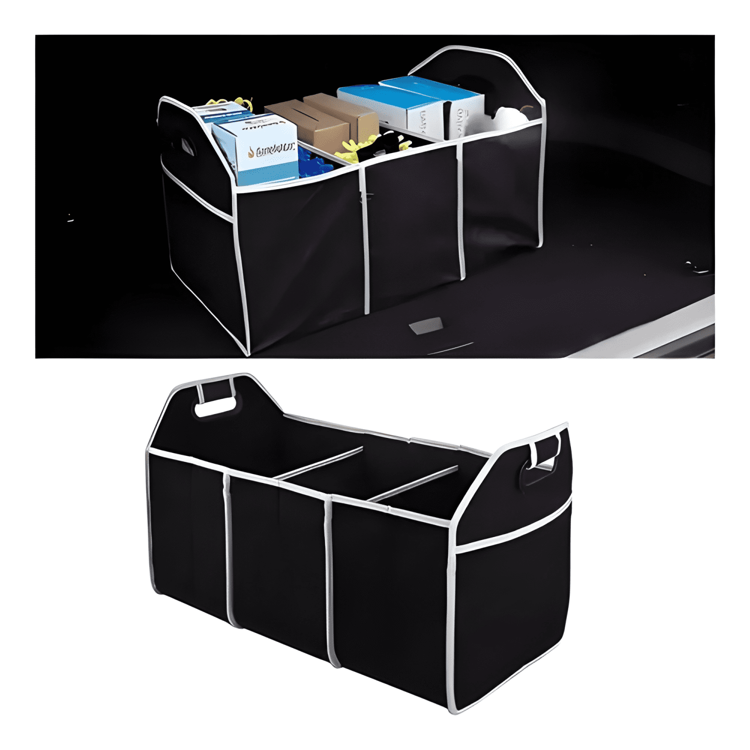 Organizador Auto Caja Bolso Plegable Maletero Vehiculos #689-2