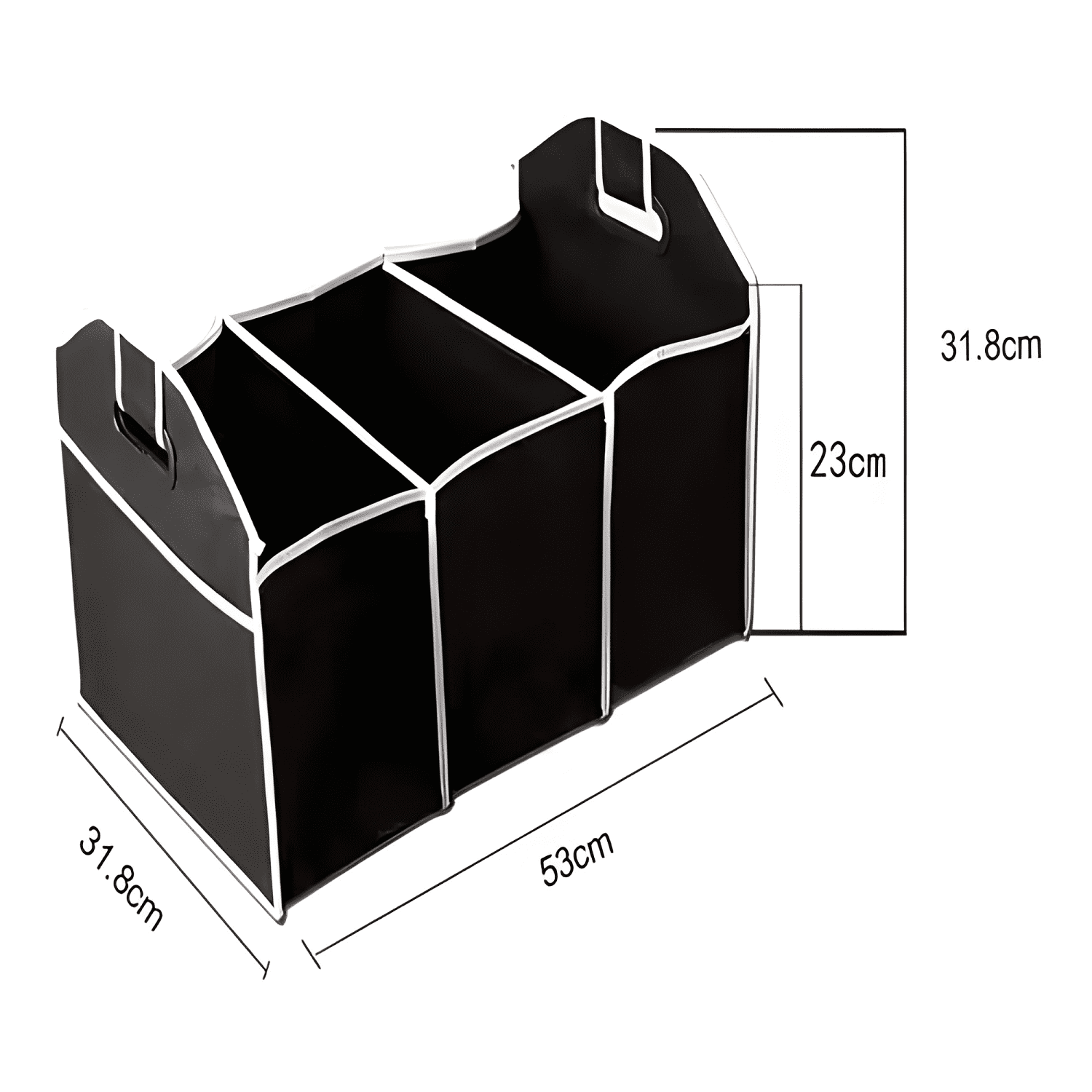 Organizador Auto Caja Bolso Plegable Maletero Vehiculos #689-3