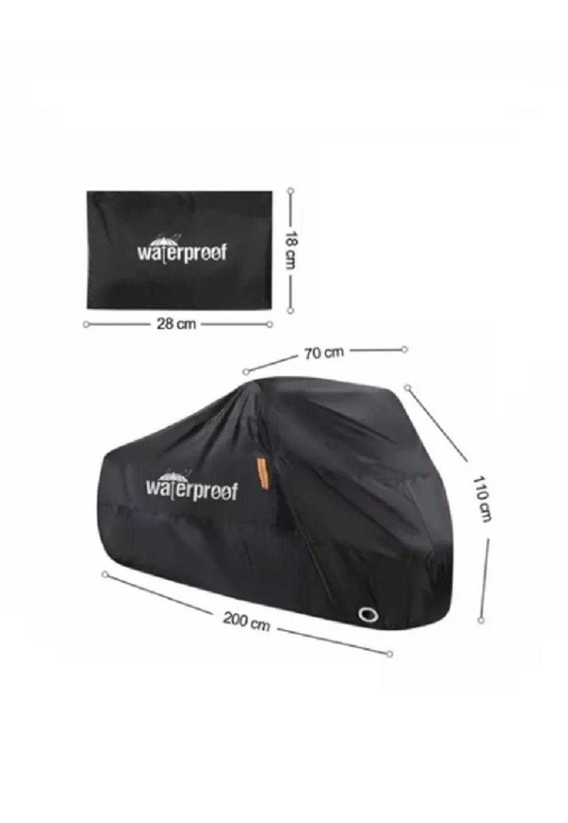 Cobertor funda cubre bicicleta impermeable protector 110x200-3