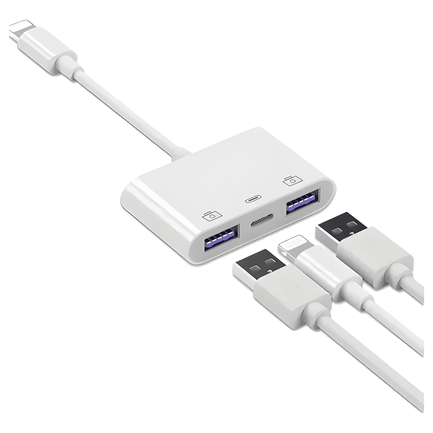 Adaptador OTG USB 3.0 para iPhone y iPad-0