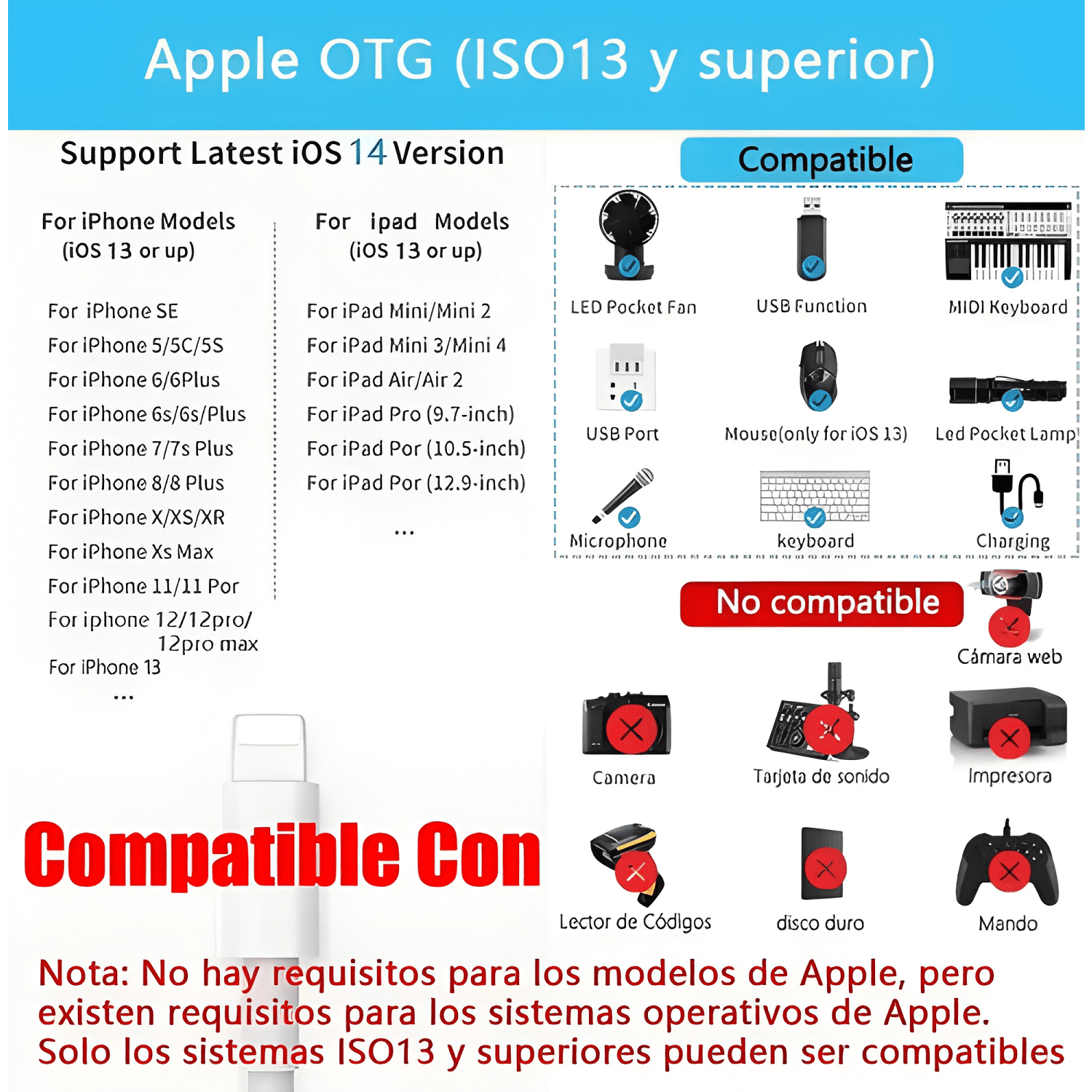Adaptador OTG USB 3.0 para iPhone y iPad-3