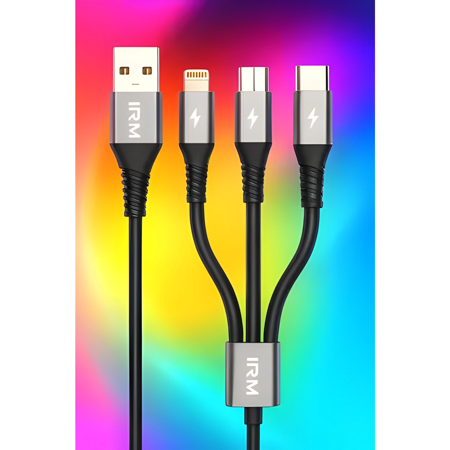 Cable multicargador m2, 3 en 1, conectores compatibles-4