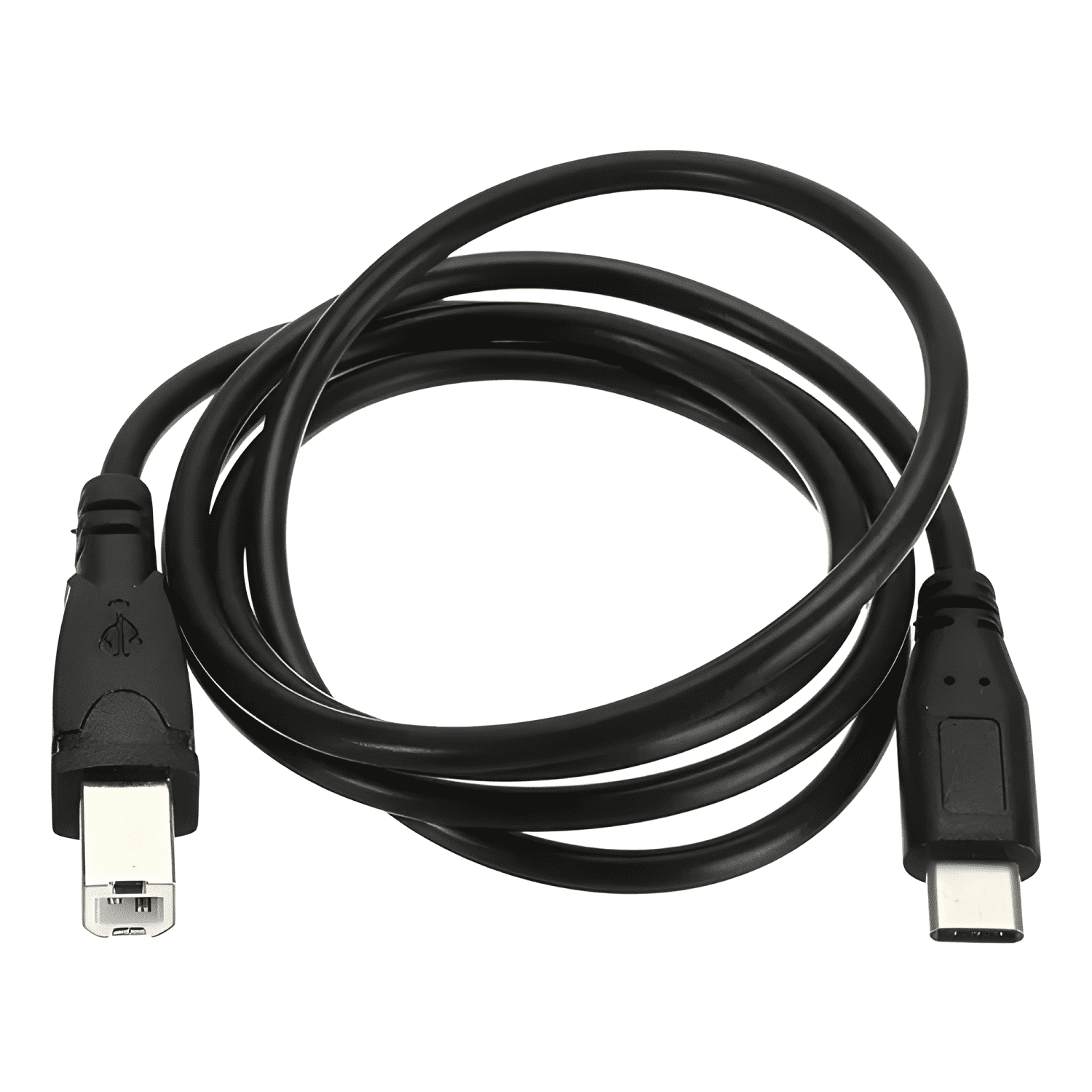 Cable impresora USB-C a usb-b - 1,8 m. birlink / Negro-2
