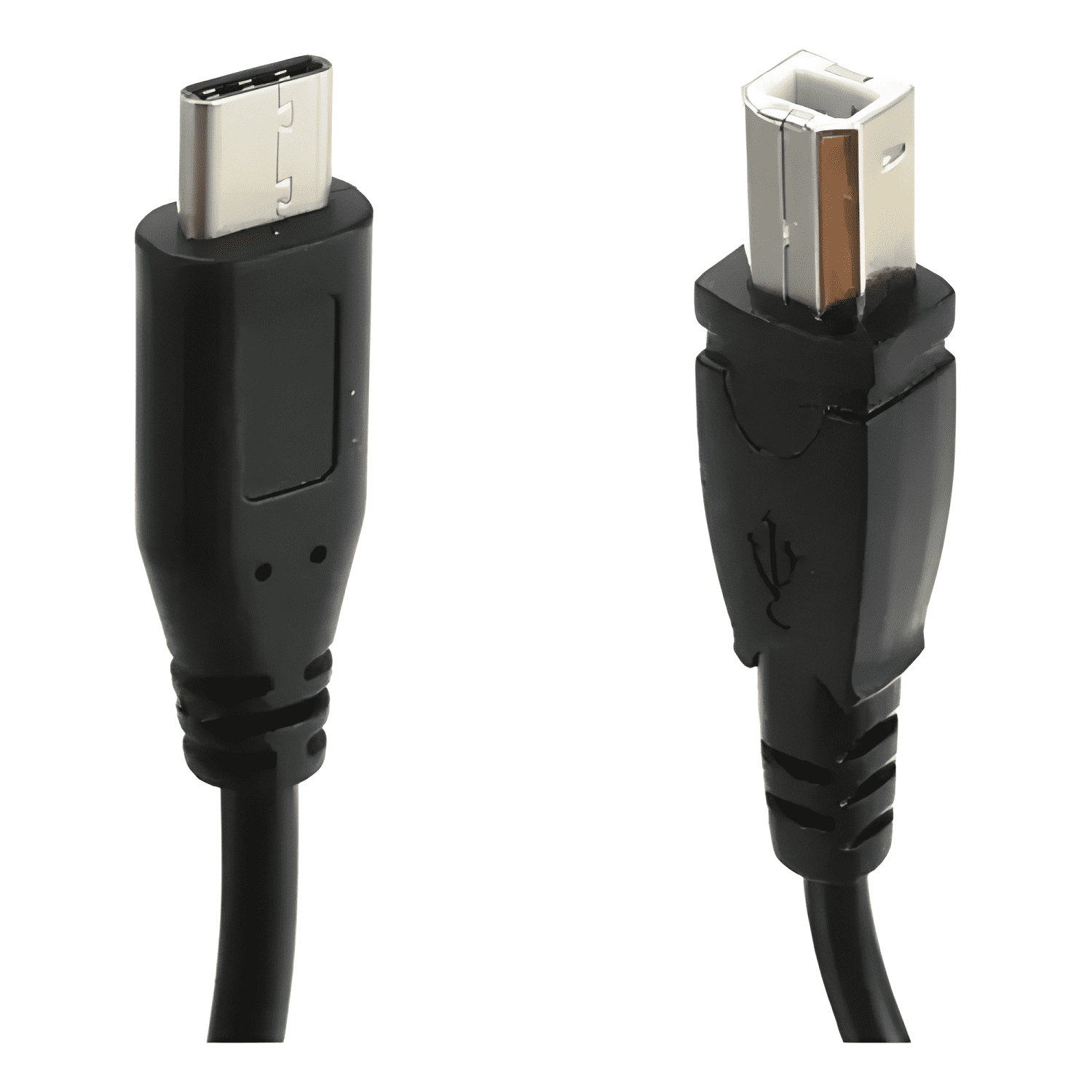 Cable impresora USB-C a usb-b - 1,8 m. birlink / Negro-3